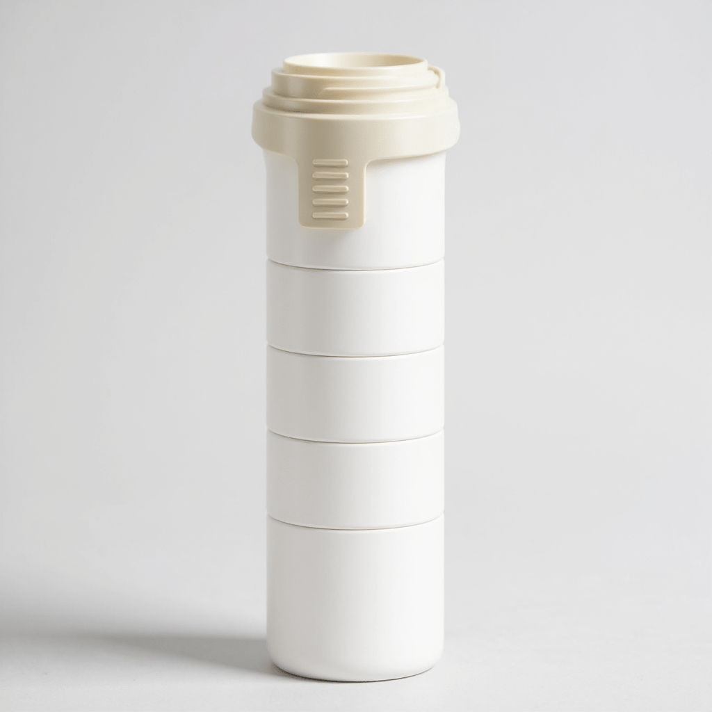 Pommeau de Douche Anti - Calcaire – Haute Pression, Économique, 5 Modes - Fluens