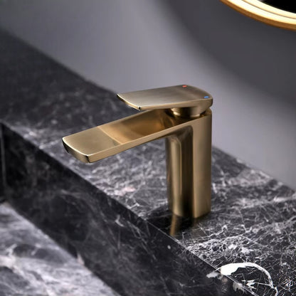 Robinet de salle de bain premium en laiton – mitigeur moderne et durable