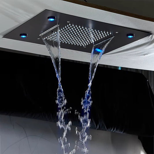 Tête de Douche LED Encastrable – Luxe