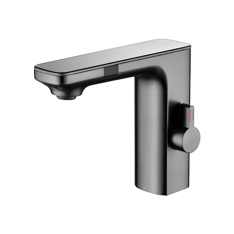 Robinet de salle de bain intelligent sans contact – capteur infrarouge & affichage digital