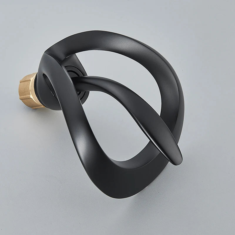 Robinet de salle de bain cascade design – Mitigeur en laiton durable
