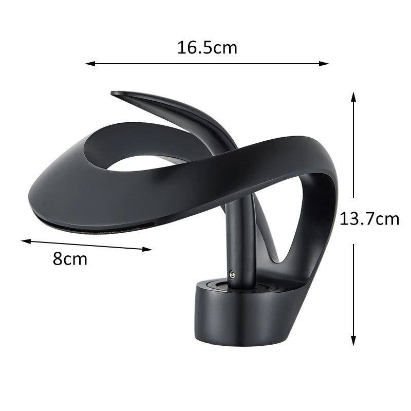 Robinet de salle de bain cascade design – Mitigeur en laiton durable