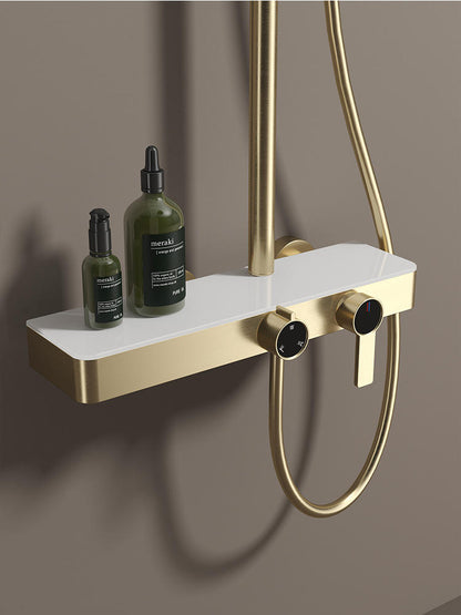 Colonne de Douche Premium – Pluie, Douchette & Bec Baignoire – 6 Finitions