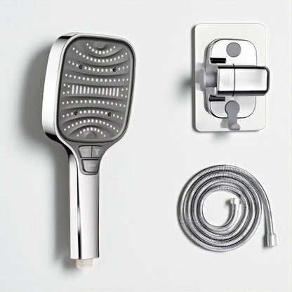 Pommeau de douche anti-calcaire – Haute pression & économie d’eau, 7 modes (bouton Stop)