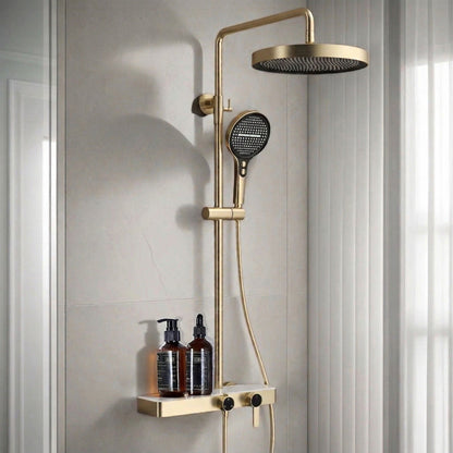 Colonne de Douche Premium – Pluie, Douchette & Bec Baignoire – 6 Finitions