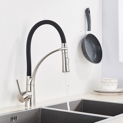 Robinet de Cuisine Flexible Professionnel – Douchette Extractible & Rotation 360°