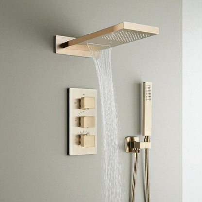 Colonne de Douche Encastrable – Élégance & Confort