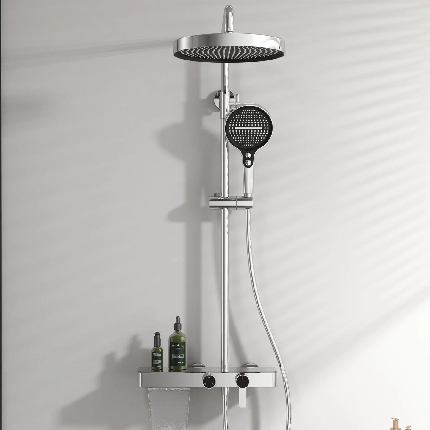 Colonne de Douche Premium – Pluie, Douchette & Bec Baignoire – 6 Finitions