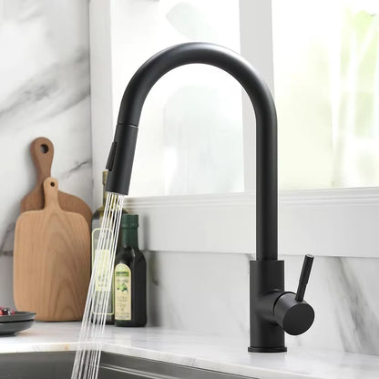 Robinet de Cuisine Mitigeur – Bec Haut Extractible 360°