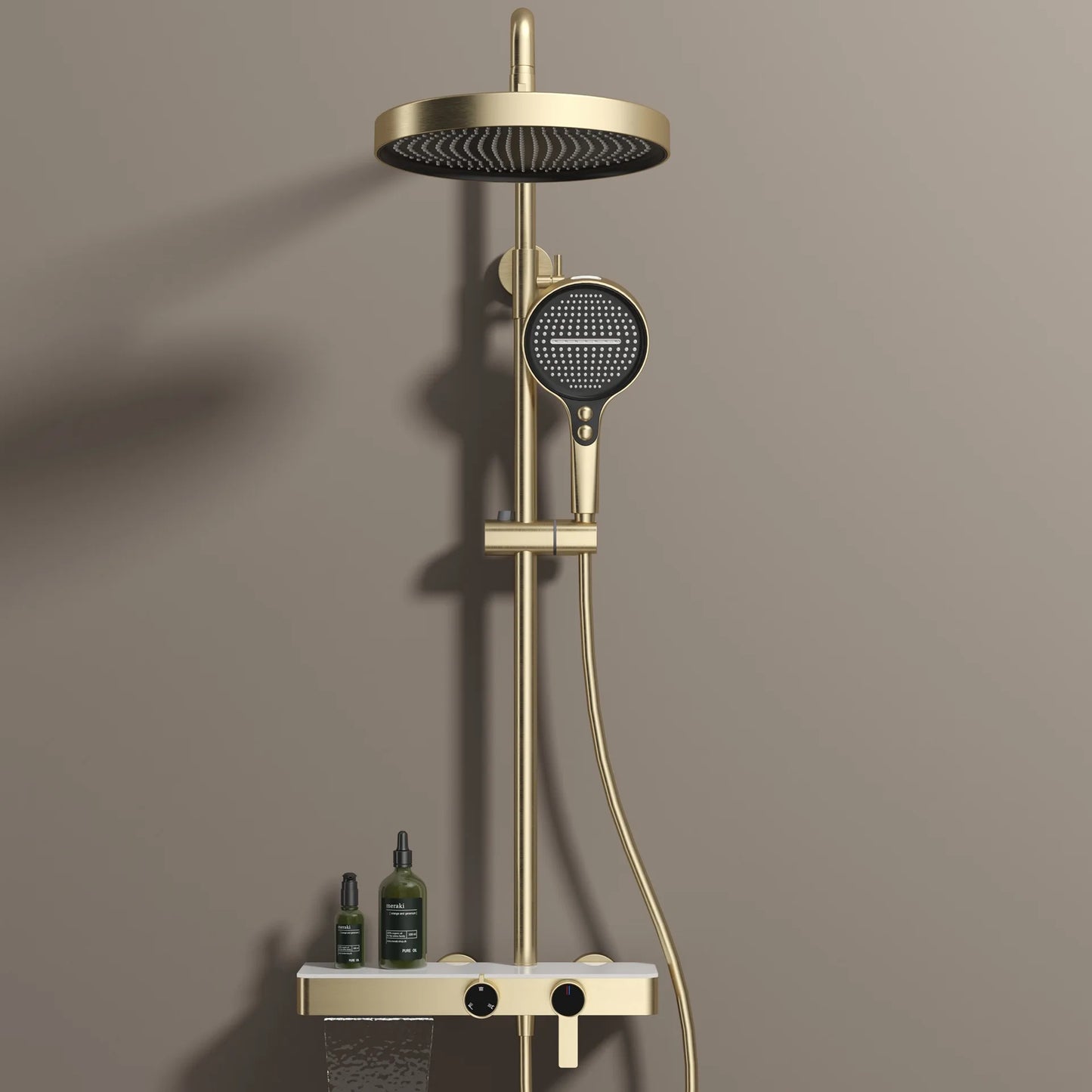Colonne de Douche Premium – Pluie, Douchette & Bec Baignoire – 6 Finitions
