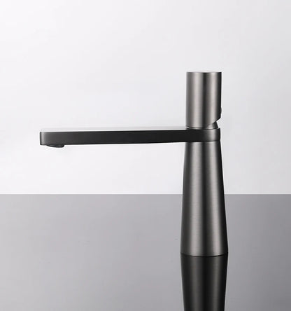 Robinet de salle de bain en laiton – version haute et basse, design moderne
