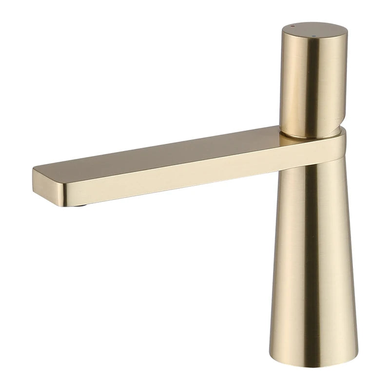 Robinet de salle de bain en laiton – version haute et basse, design moderne