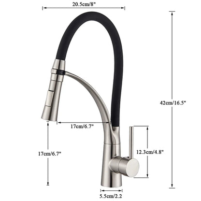 Robinet de Cuisine Flexible Professionnel – Douchette Extractible & Rotation 360°