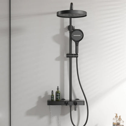 Colonne de Douche Premium – Pluie, Douchette & Bec Baignoire – 6 Finitions