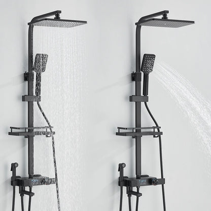 Colonne de Douche Thermostatique avec Affichage Digital – Pluie & Douchette
