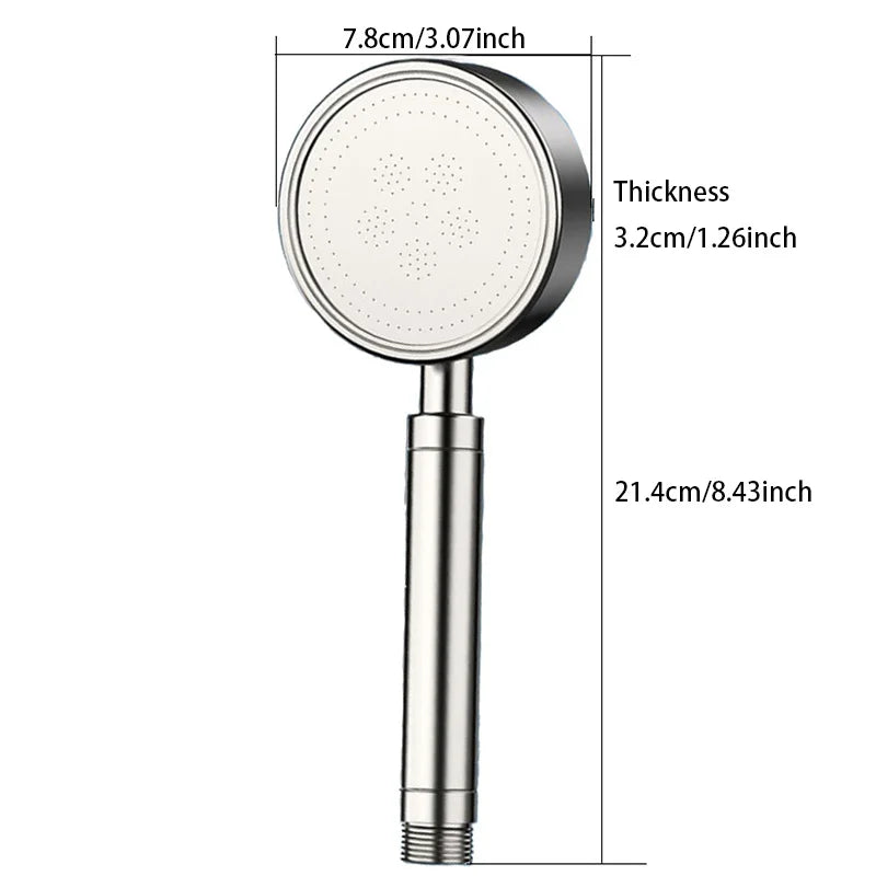 Pommeau de Douche Haute Pression – Inoxydable & Durable