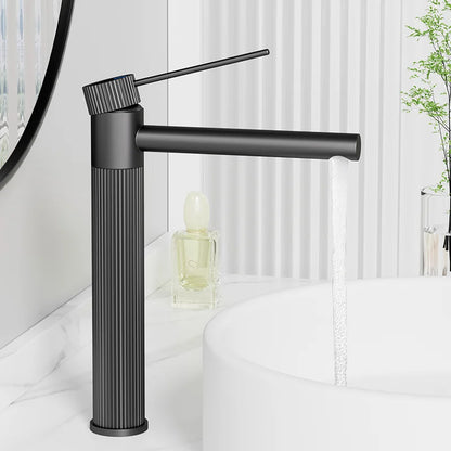 Robinet de salle de bain moderne – Finition inox premium
