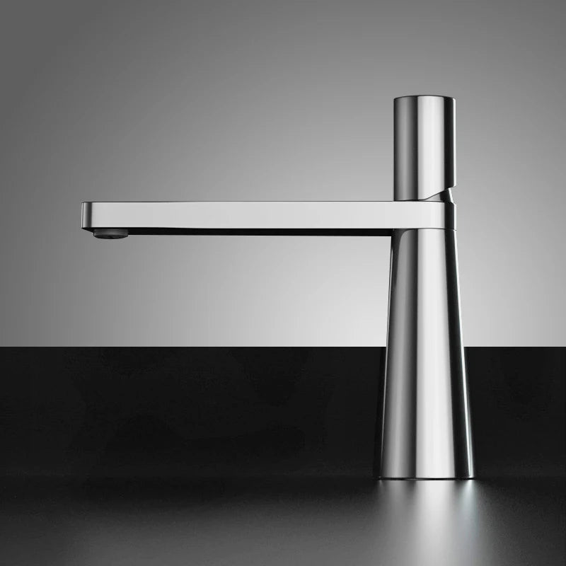 Robinet de salle de bain en laiton – version haute et basse, design moderne