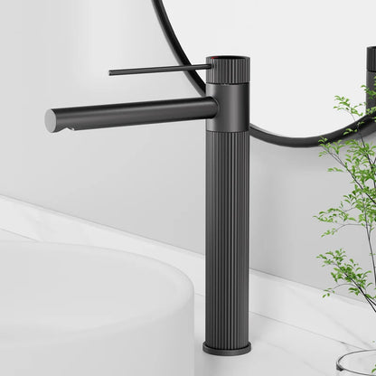 Robinet de salle de bain moderne – Finition inox premium