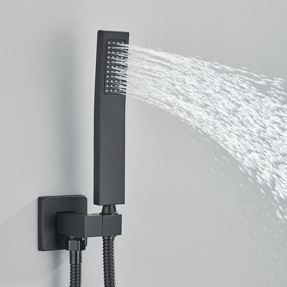 Colonne de Douche Encastrable Luxe LED – Pluie & Cascade, Douchette