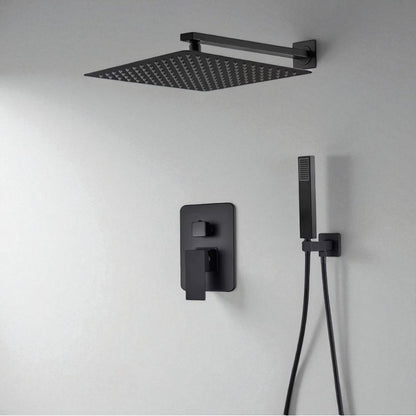 Colonne de douche Encastrable Noir Mat – Luxe & Confort au Quotidien