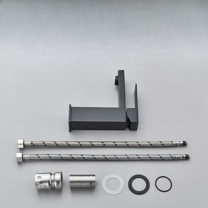 Robinet de salle de bain moderne en inox – versions courte et haute