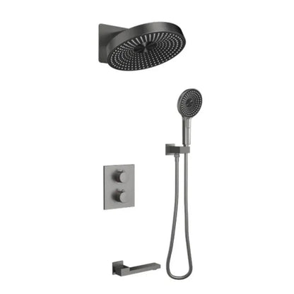 Colonne de Douche Encastrable Thermostatique – Pluie & Cascade