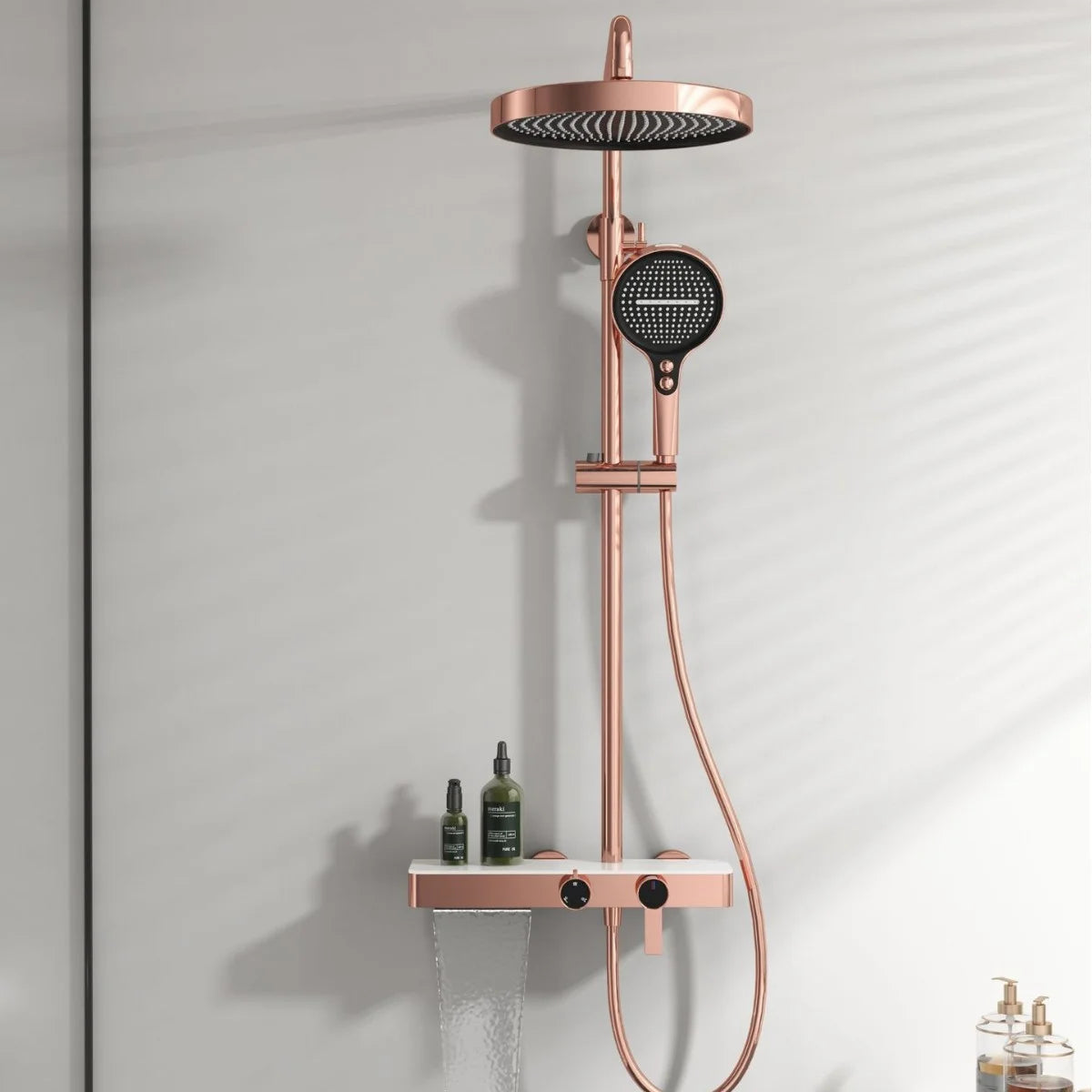 Colonne de Douche Premium – Pluie, Douchette & Bec Baignoire – 6 Finitions