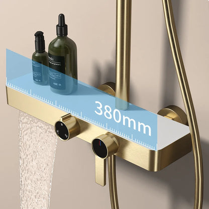 Colonne de Douche Premium – Pluie, Douchette & Bec Baignoire – 6 Finitions