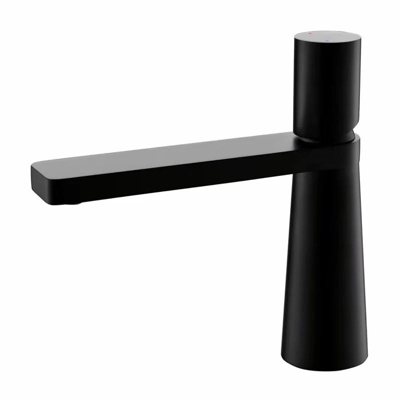 Robinet de salle de bain en laiton – version haute et basse, design moderne
