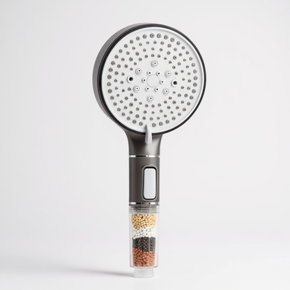 Pommeau de Douche Filtration Anti-Calcaire – Haute Pression &Économie d’Eau, 5 modes