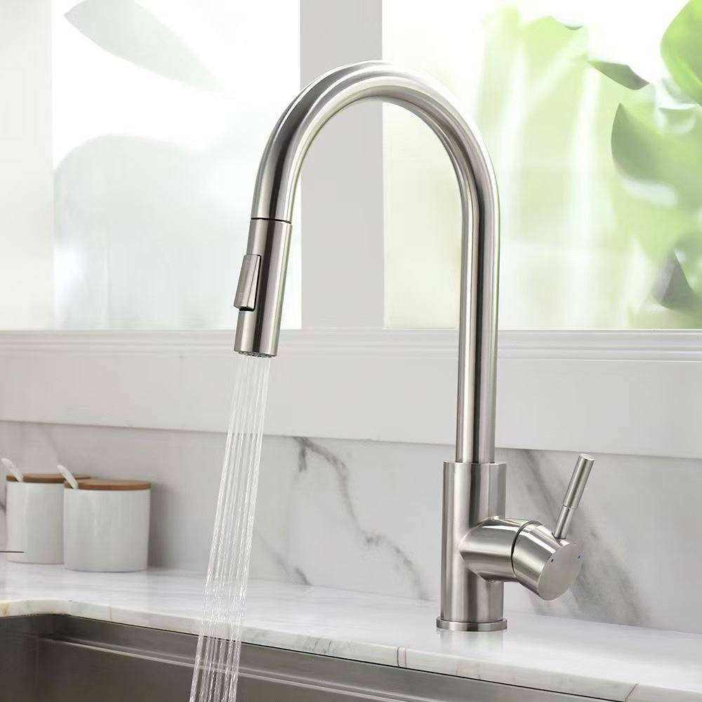 Robinet de Cuisine Mitigeur – Bec Haut Extractible 360°