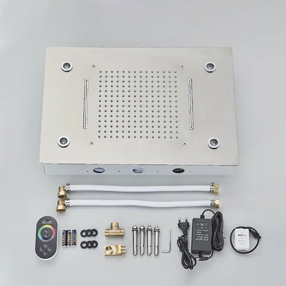 Tête de Douche LED Encastrable – Luxe