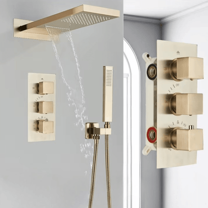 Colonne de Douche Encastrable – Élégance & Confort - Fluens