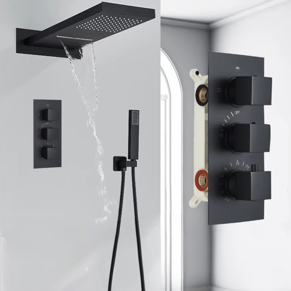 Colonne de Douche Encastrable – Élégance & Confort - Fluens