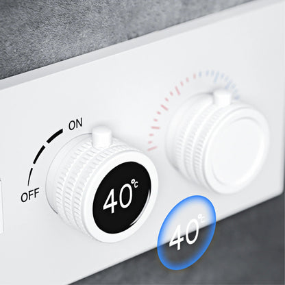 Colonne de Douche Encastrable Luxe – Hydromassante 4 Fonctions - Fluens