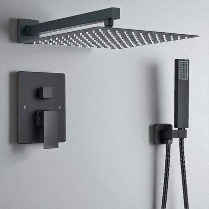 Colonne de douche Encastrable Noir Mat – Luxe & Confort au Quotidien - Fluens