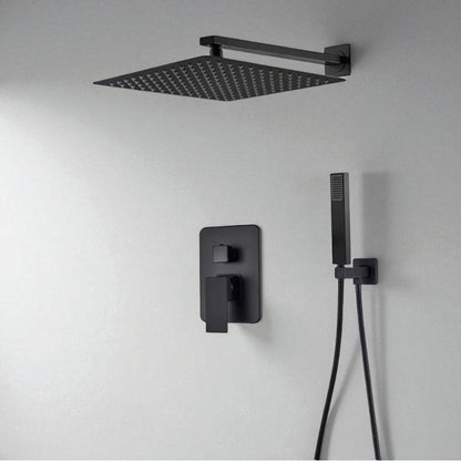 Colonne de douche Encastrable Noir Mat – Luxe & Confort au Quotidien - Fluens