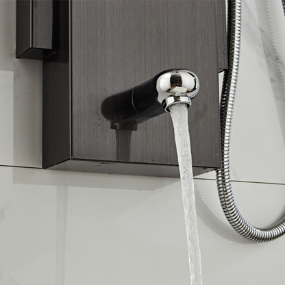 Colonne de Douche Hydromassante à affichage digital LED – Cascade & Massage - Fluens