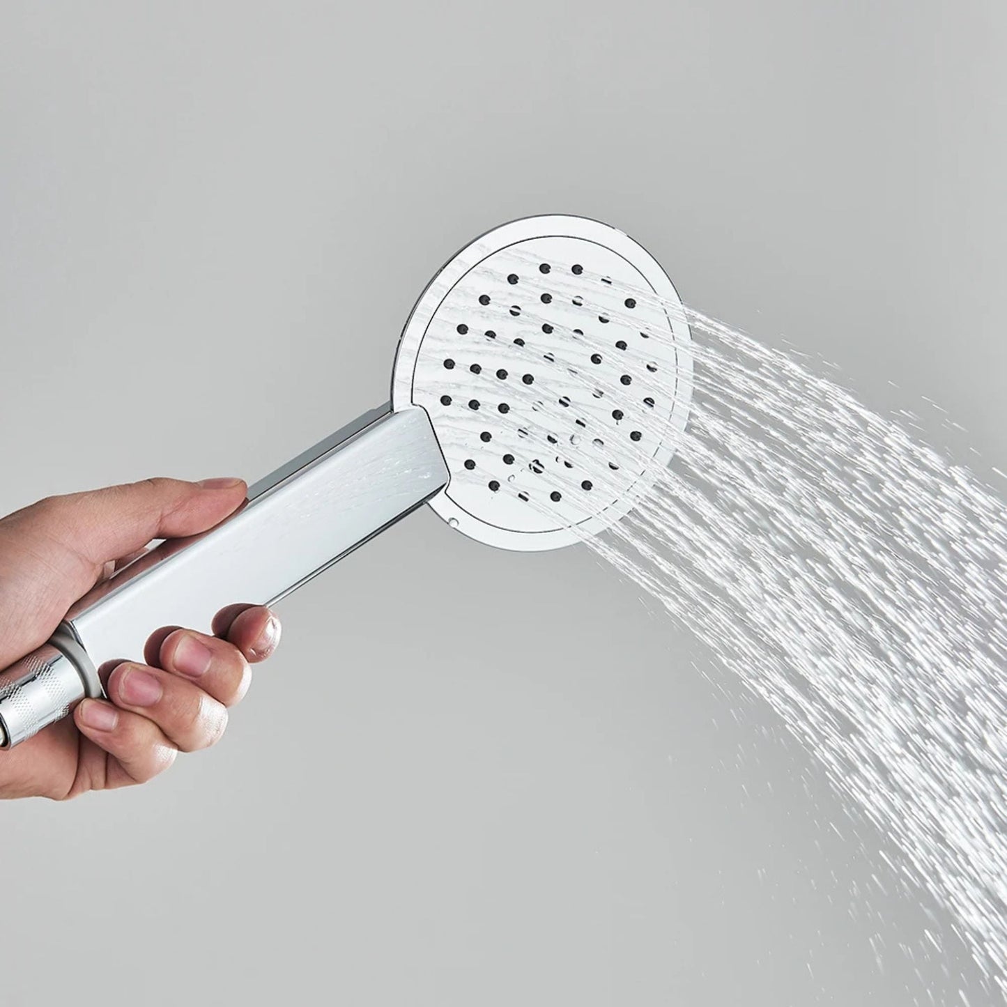 Colonne de Douche Hydromassante – Jets de Massage & Rangement Intégré - Fluens