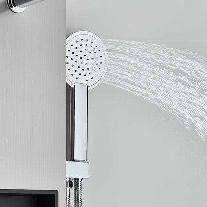 Colonne de Douche Hydromassante – Jets de Massage & Rangement Intégré - Fluens