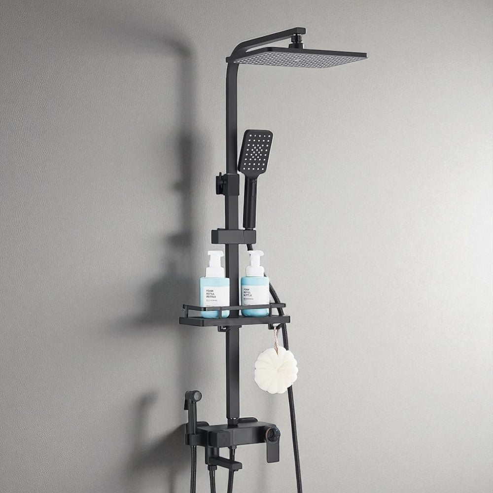 Colonne de Douche Thermostatique avec Affichage Digital – Pluie & Douchette - Fluens