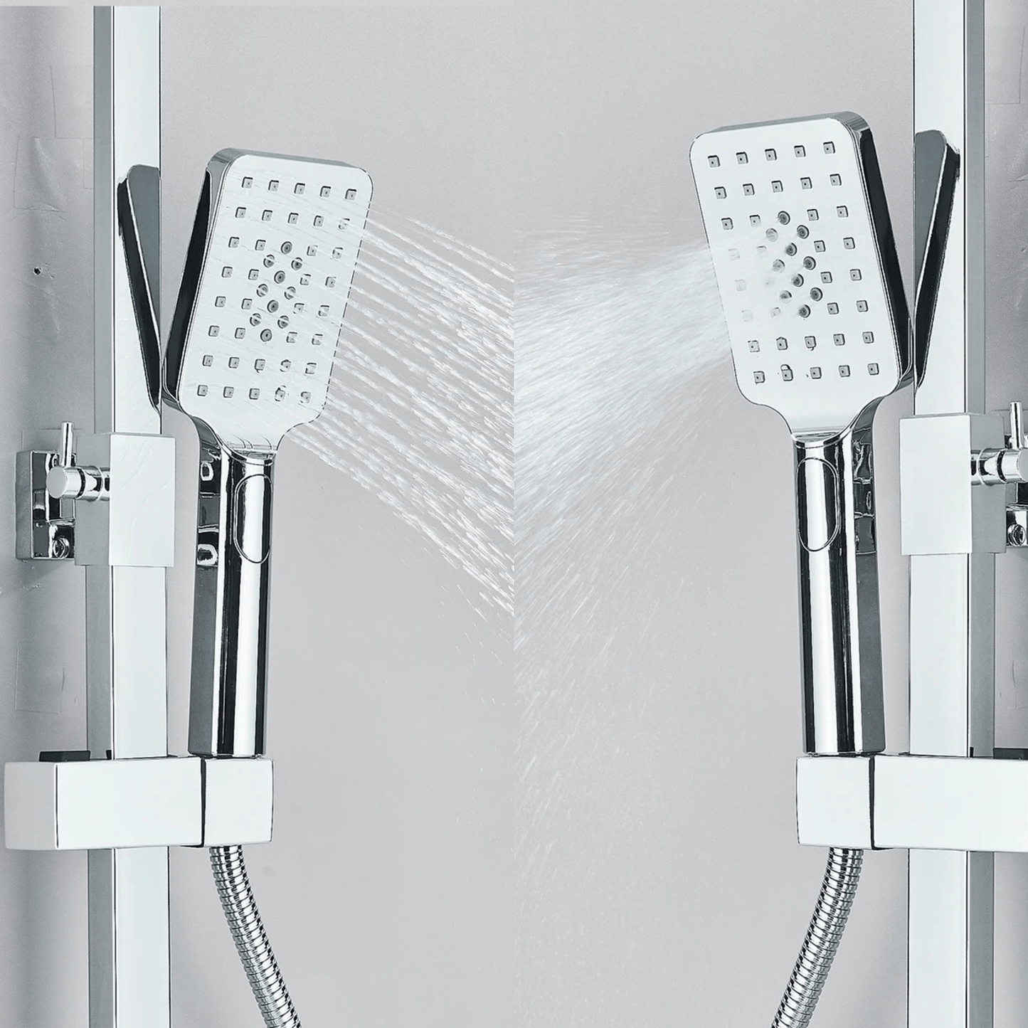 Colonne de Douche Thermostatique avec Affichage Digital – Pluie & Douchette - Fluens