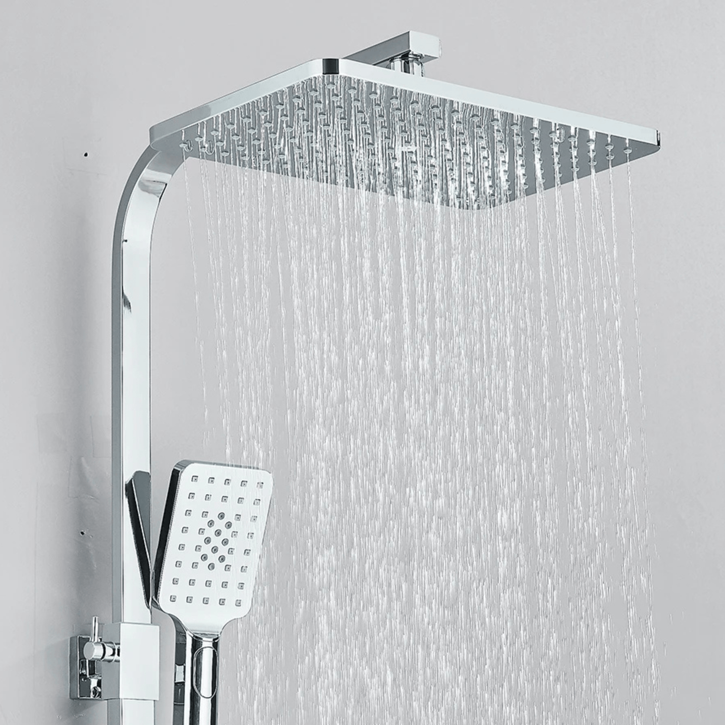 Colonne de Douche Thermostatique avec Affichage Digital – Pluie & Douchette - Fluens