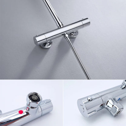 Colonne de Douche Thermostatique en Laiton – Confort & Sécurité - Fluens