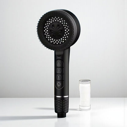Pommeau de Douche Anti-Calcaire – Haute Pression Économie d’Eau, 4 Modes