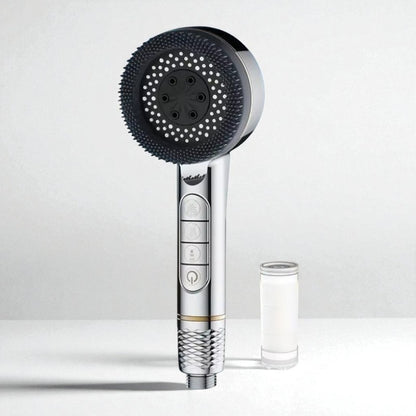 Pommeau de Douche Anti-Calcaire – Haute Pression Économie d’Eau, 4 Modes