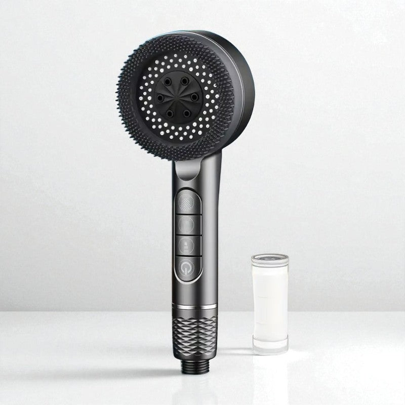 Pommeau de Douche Anti-Calcaire – Haute Pression Économie d’Eau, 4 Modes