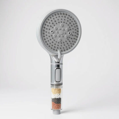 Pommeau de Douche Filtration Anti-Calcaire – Haute Pression &Économie d’Eau, 5 modes