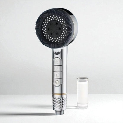 Pommeau de Douche Anti - Calcaire – Haute Pression Économie d’Eau, 4 Modes - Fluens